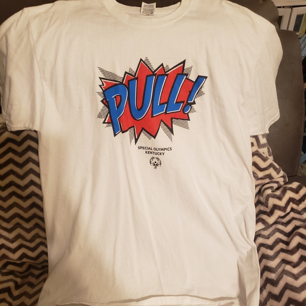 White Graphic T-Shirt Special Olympics of Kentucky